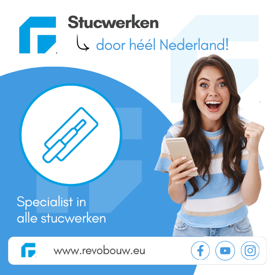 Strakke afwerking voor muren en plafonds